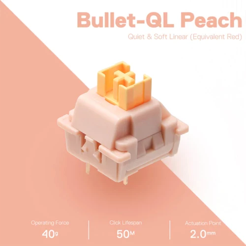 Gaming Αξεσουάρ - Redragon A113 Bullet-QL Soft Linear Mechanical Switches