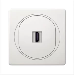 EON HDMI/HDMI socket Keystone, white