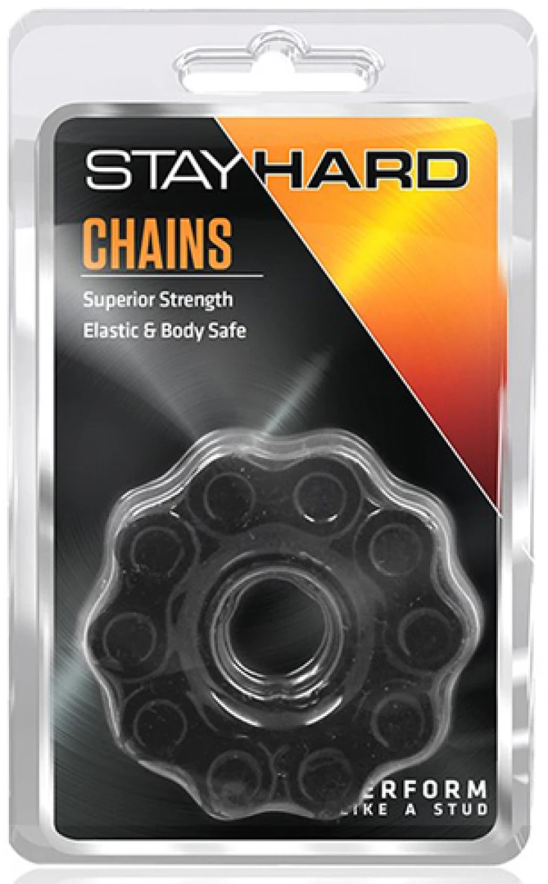 STAY HARD CHAINS BLACK