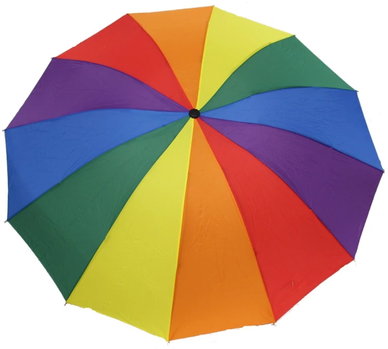 Red Polkadot Umbrellas