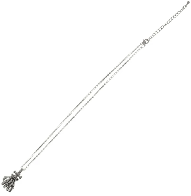 Skeleton Skull Hand Necklace