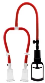 Erector breast stimulator