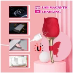 ROSE Clitoral Toy USB 10 function
