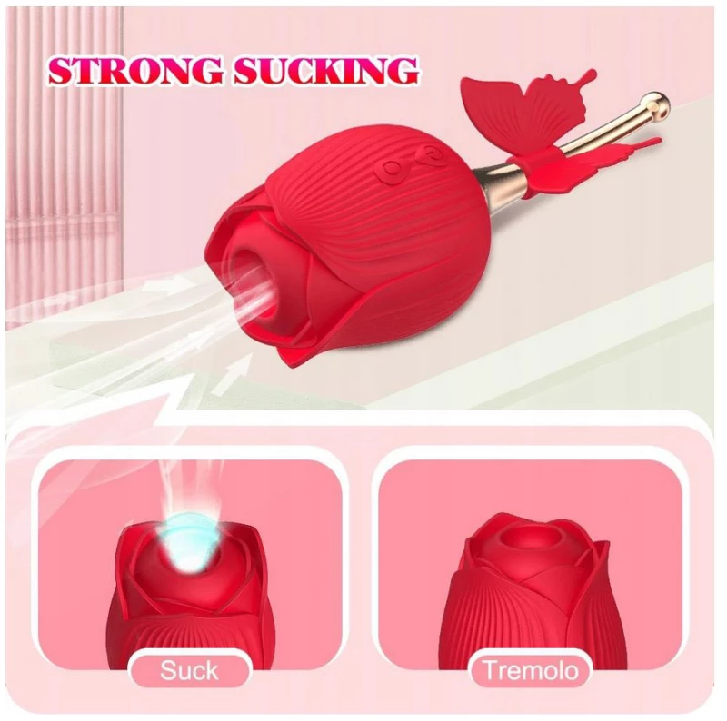 ROSE Clitoral Toy USB 10 function