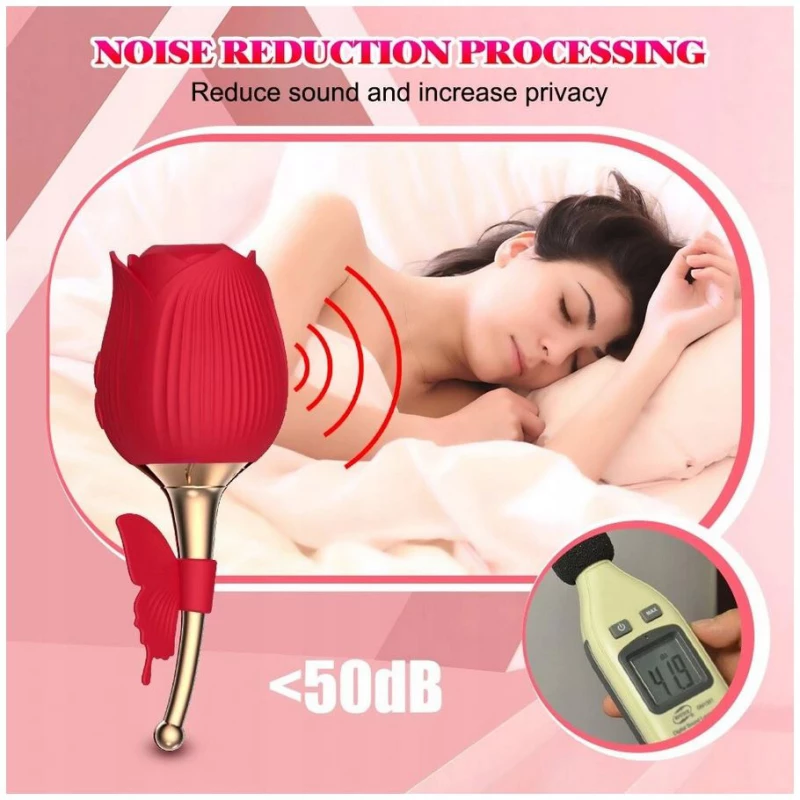 ROSE Clitoral Toy USB 10 function