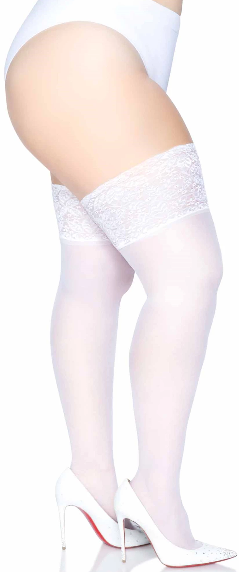 Stay Up Sheer + White
