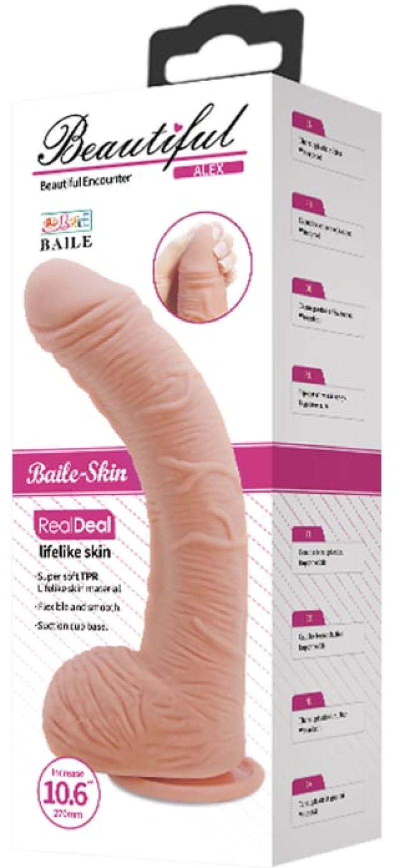 BAILE- Beautiful ALEX 10.6'' Flesh