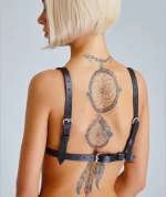 Σουτιέν Harness Dominatrix Eco Leather