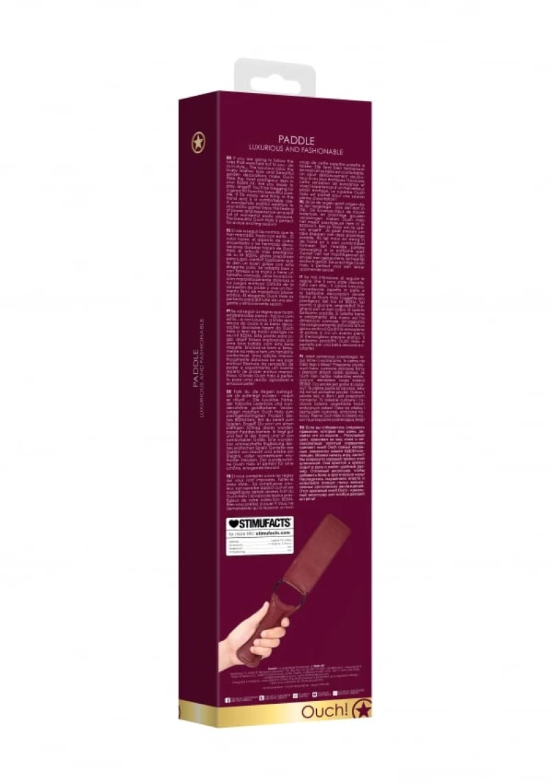 Ouch Halo - Paddle - Burgundy