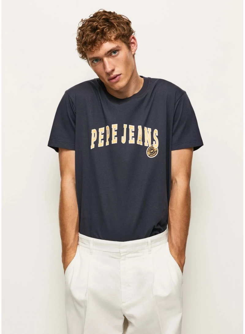 Pepe Jeans RONELL ΜΠΛΟΥΖΑ ΑΝΔΡΙΚΟ PM508707-594 PEPE JEANS Μπλε