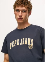 Pepe Jeans RONELL ΜΠΛΟΥΖΑ ΑΝΔΡΙΚΟ PM508707-594 PEPE JEANS Μπλε