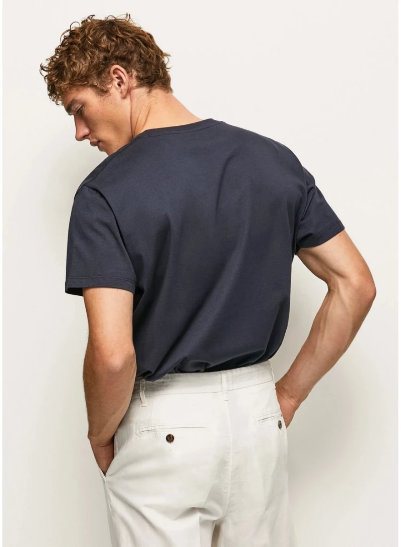 Pepe Jeans RONELL ΜΠΛΟΥΖΑ ΑΝΔΡΙΚΟ PM508707-594 PEPE JEANS Μπλε