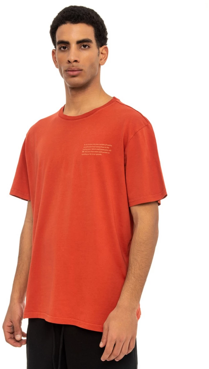 BE:NATION OVERSIZED PURPOSED TEE 05312310-12C BENATION Πορτοκαλί