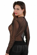 Fitted T-shirt Black