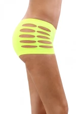 Fishnet Shorty Yellow