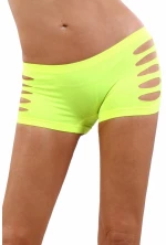 Fishnet Shorty Yellow