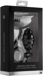Ouch! Vibrating Pussy Pump - Black