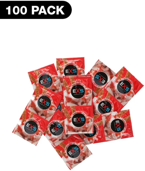 EXS Strawberry - Condoms 100 pack