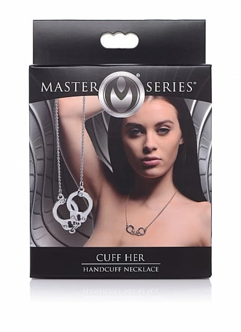 Cuff Her Handcuff Necklace - Silver