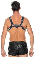Chest Bulldog Harness - Blue