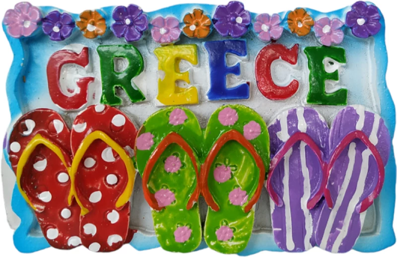 Tουριστικό μαγνητάκι Souvenir – Σετ 12pcs - Resin Magnet - 678052