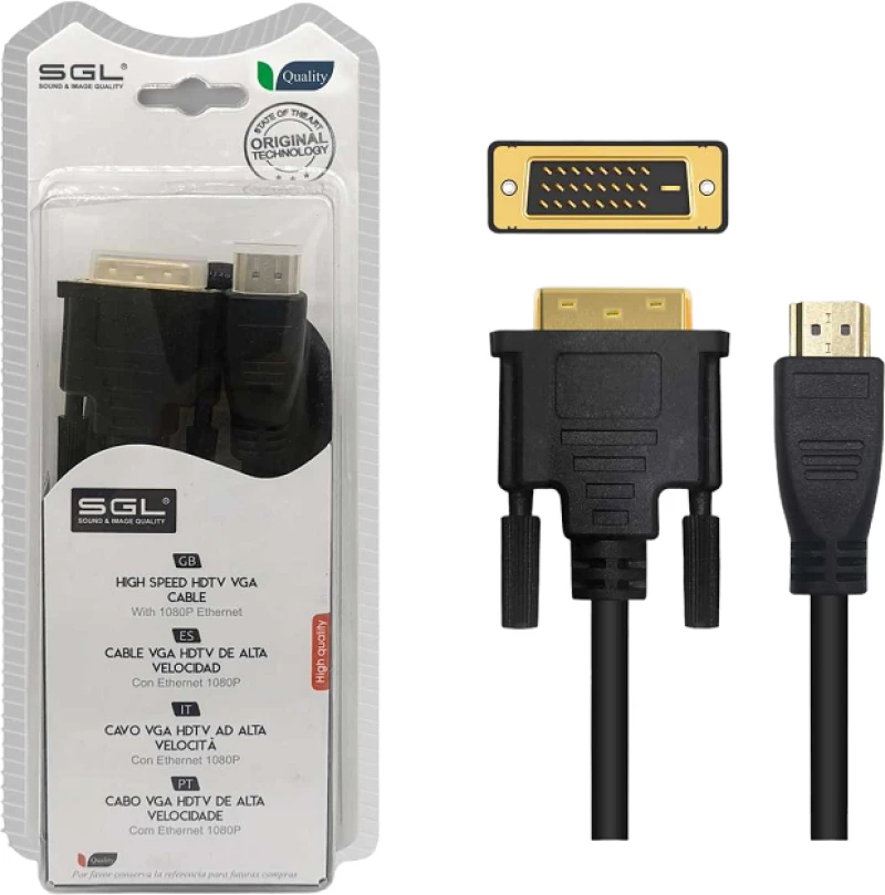 Καλώδιο DVI σε HDMI - 1595 - 3m - 094991
