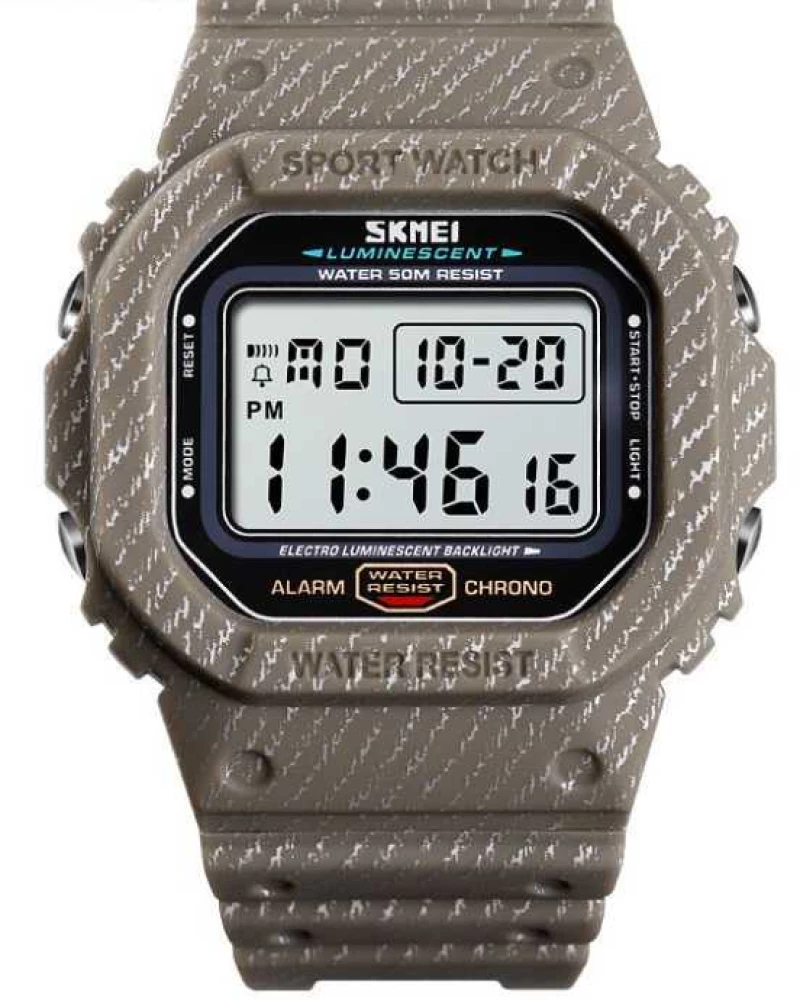 Ψηφιακό ρολόι χειρός – Skmei - 1471 - 214715 - Chaki