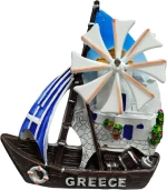 Tουριστικό μαγνητάκι Souvenir – Σετ 12pcs - Resin Magnet - 678182