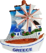 Tουριστικό μαγνητάκι Souvenir – Σετ 12pcs - Resin Magnet - 678183