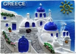 Tουριστικό μαγνητάκι Souvenir – Σετ 12pcs - Resin Magnet - 678266