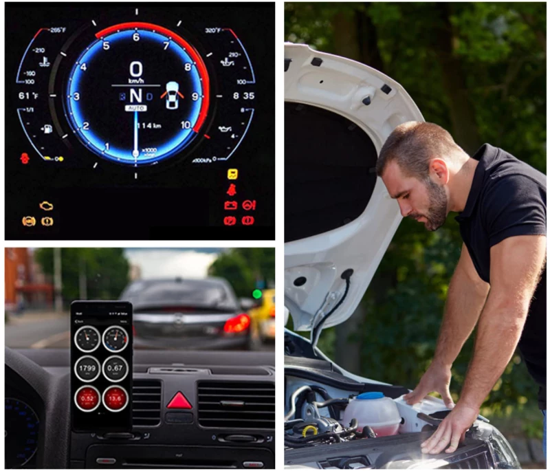 Διαγνωστικό Αυτοκινήτου ELM 327 OBD 2 με Bluetooth Συμβατό με Android OEM 20423548