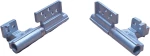 Μεντεσέδες Laptop - Hinges Bracket Set for HP EliteBook 8560p 8560 OEM (Κωδ.1-HNG0487)