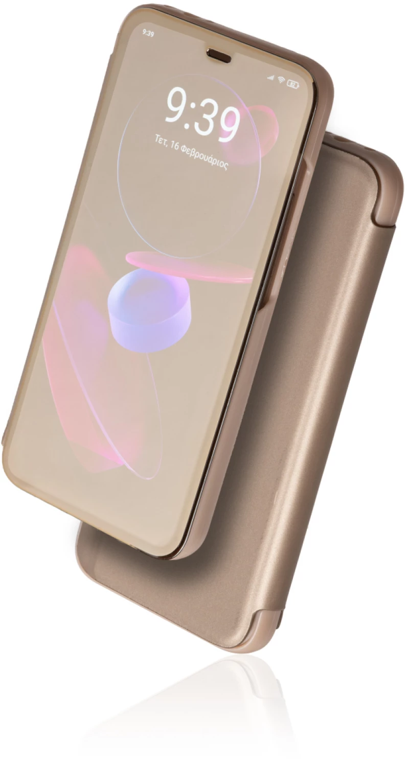 Naxius Case View Gold Xiaomi RedMi Note 8T Naxius