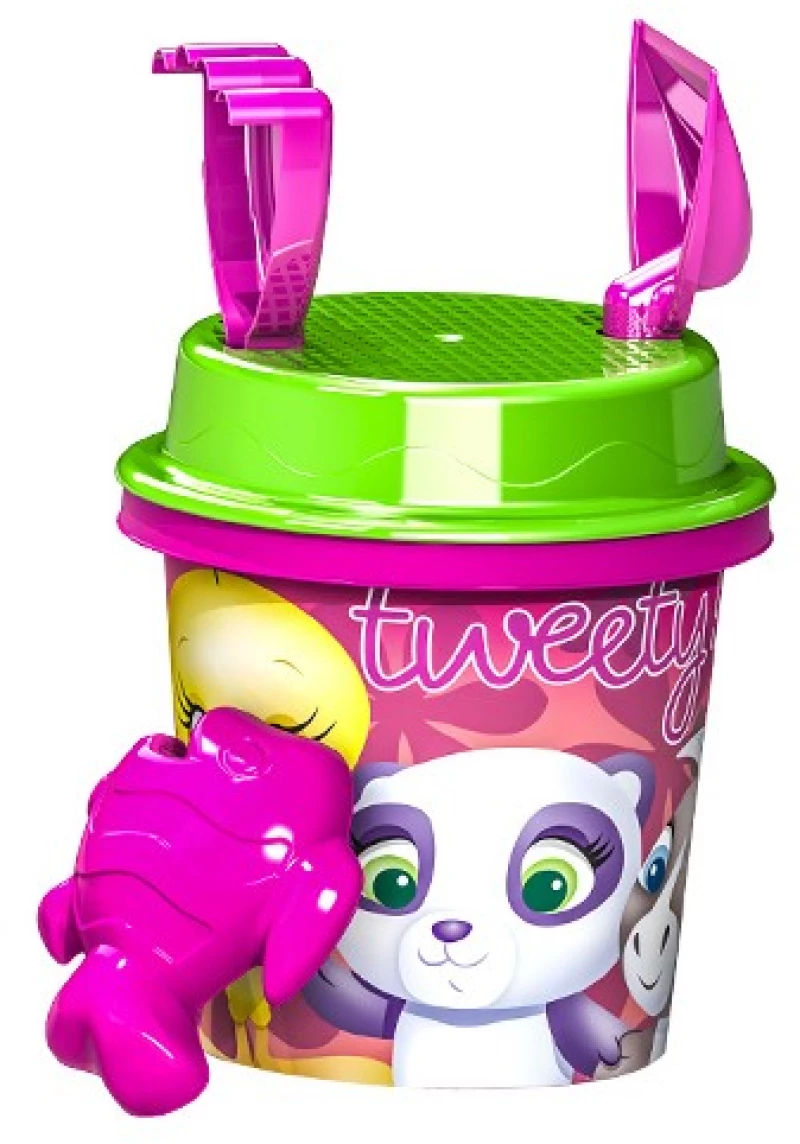 ΚΟΥΒΑΔΑΚΙ TWEETY ΣΕΤ=5ΤΕΜ Φ17cm Warner Bros WB-1804-TWM26