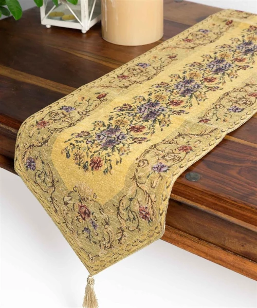 τραβέρσα  (33cm X 180cm)  tr46 χρυσή - -