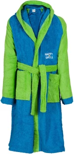 ΜΠΟΥΡΝΟΥΖΙ ΠΑΙΔ Cotton 100% SIZE:04 HAPPY SMILE  ΜΠΛΕ ΜΠΛΕ HAPPY SMILE