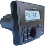 Hasda HASDA MP3 PLAYER H-334 4x50W ΜΕ ΡΑΔΙΟΦΩΝΟ/USB/BLUETOOTH (ΑΔΙΑΒΡΟΧΟ/ΣΤΡΟΓΓΥΛΟ/ΜΑΥΡΟ) H-334/HSD