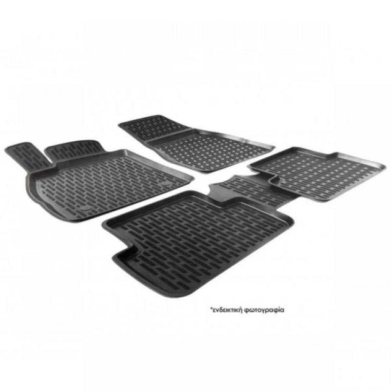 Perflex CITROEN NEMO 2008-2017 ΠΑΤAKIA ΜΑΡΚE ΛΑΣΤΙΧΟ ΣΚΑΦΑΚΙΑ (ΜΑΥΡΟ) PERFLEX -4 ΤΕΜ.  PRF.CI.15160-RXB