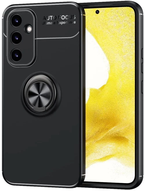 Θήκη Ancus AutoFocus Shock Proof με Ring Holder για Samsung SM-A346B Galaxy A34 5G Μαύρη