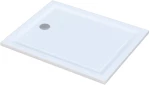 Sanitec A200 Χυτή Ντουζιέρα FLAT-CLASSIC Λευκό 140 x 80 x 3,5cm