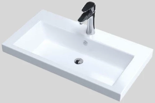 Sanitec LIDO Νιπτήρας Μπάνιου 55x35x10.5cm