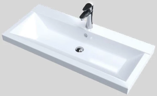 Sanitec NODO Νιπτήρας Μπάνιου 60x40x11cm