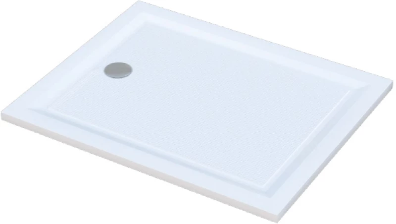 Sanitec A203 Χυτή Ντουζιέρα FLAT-CLASSIC Λευκό 100 x 80 x 3,5cm