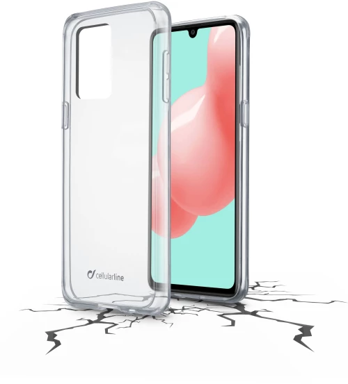 CELLULAR LINE 379642 Θήκη Σκληρή Διάφανη Με Σιλικόνη SAMSUNG A41