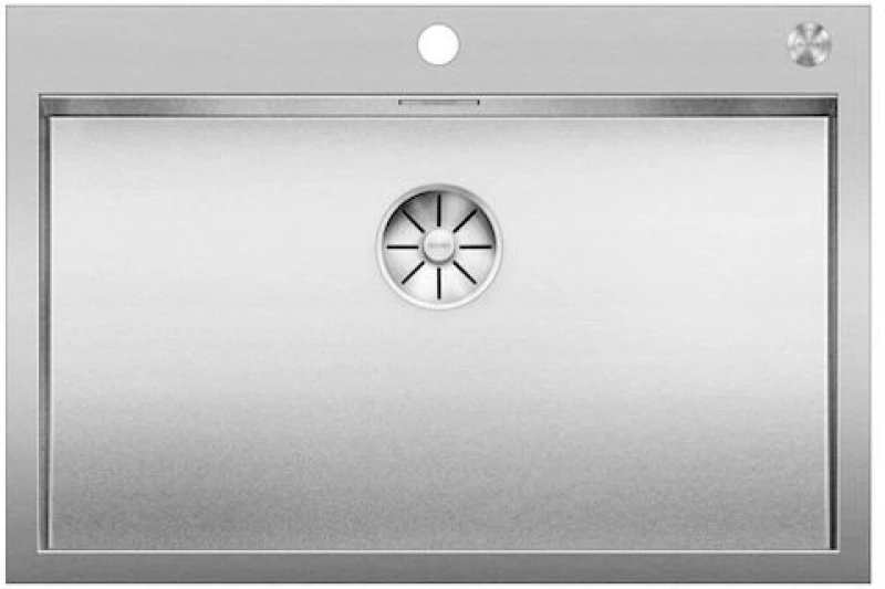 Blanco Zerox 700-IF/A Durinox Νεροχύτης Ένθετος Ματ Ανοξείδωτο Ατσάλι 76x51cm