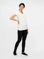 Jeggings εγκυμοσύνης Juliane slim fit μαυρο 20006841 Mamalicious