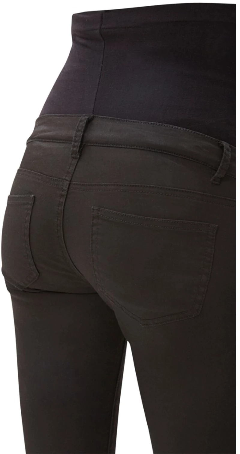 Jeggings εγκυμοσύνης Juliane slim fit μαυρο 20006841 Mamalicious