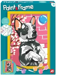 341252 PAINT - FRAME ΖΩΓΡΑΦΙΖΩ ΜΕ ΑΡΙΘΜΟΥΣ PLAYFUL HUSKY ΓΙΑ ΗΛΙΚΙΕΣ 9+ ΧΡΟΝΩΝ