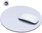 366130 Mousepad στρογγυλο λευκό O22εκ.