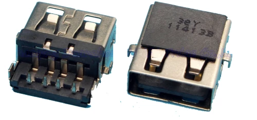 Bύσμα USB Laptop - Lenovo E325 Port Jack Socket Connector (Κωδ. 1-USB042)